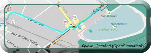 Quelle: OsmAnd (OpenStreetMap)